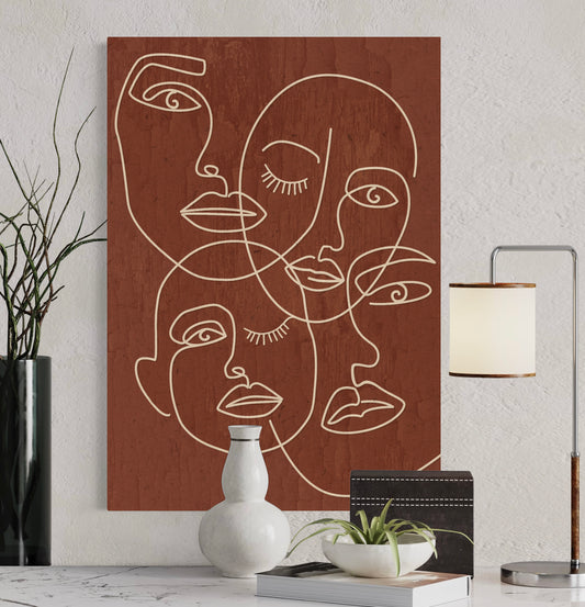 Large Figurative Canvas