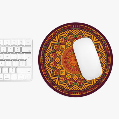 African Mandala Mouse Pad