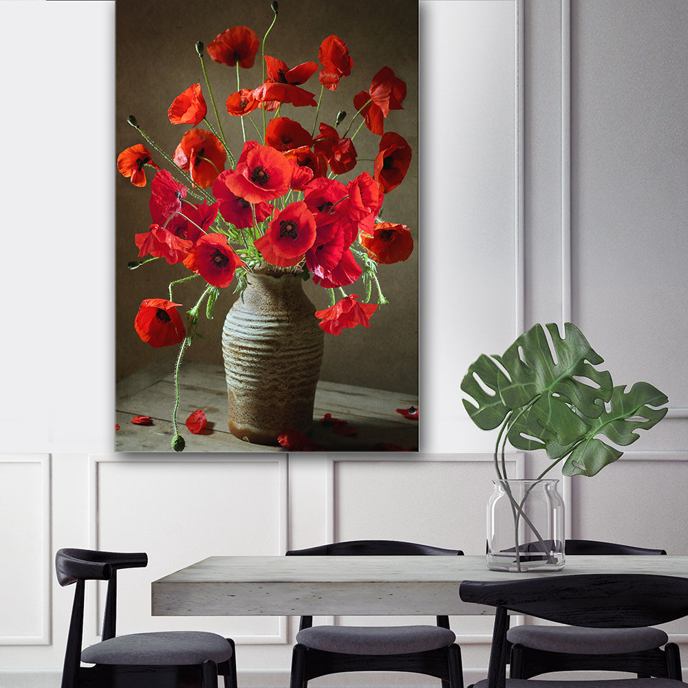 Red Flower Canvas