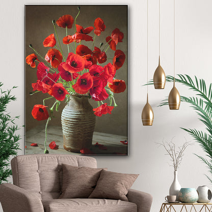 Red Flower Canvas