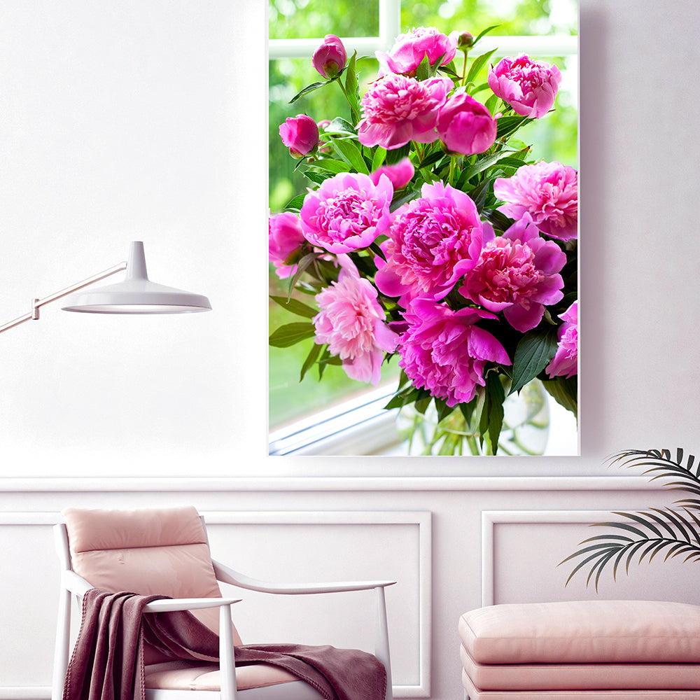 Pink flower Canvas