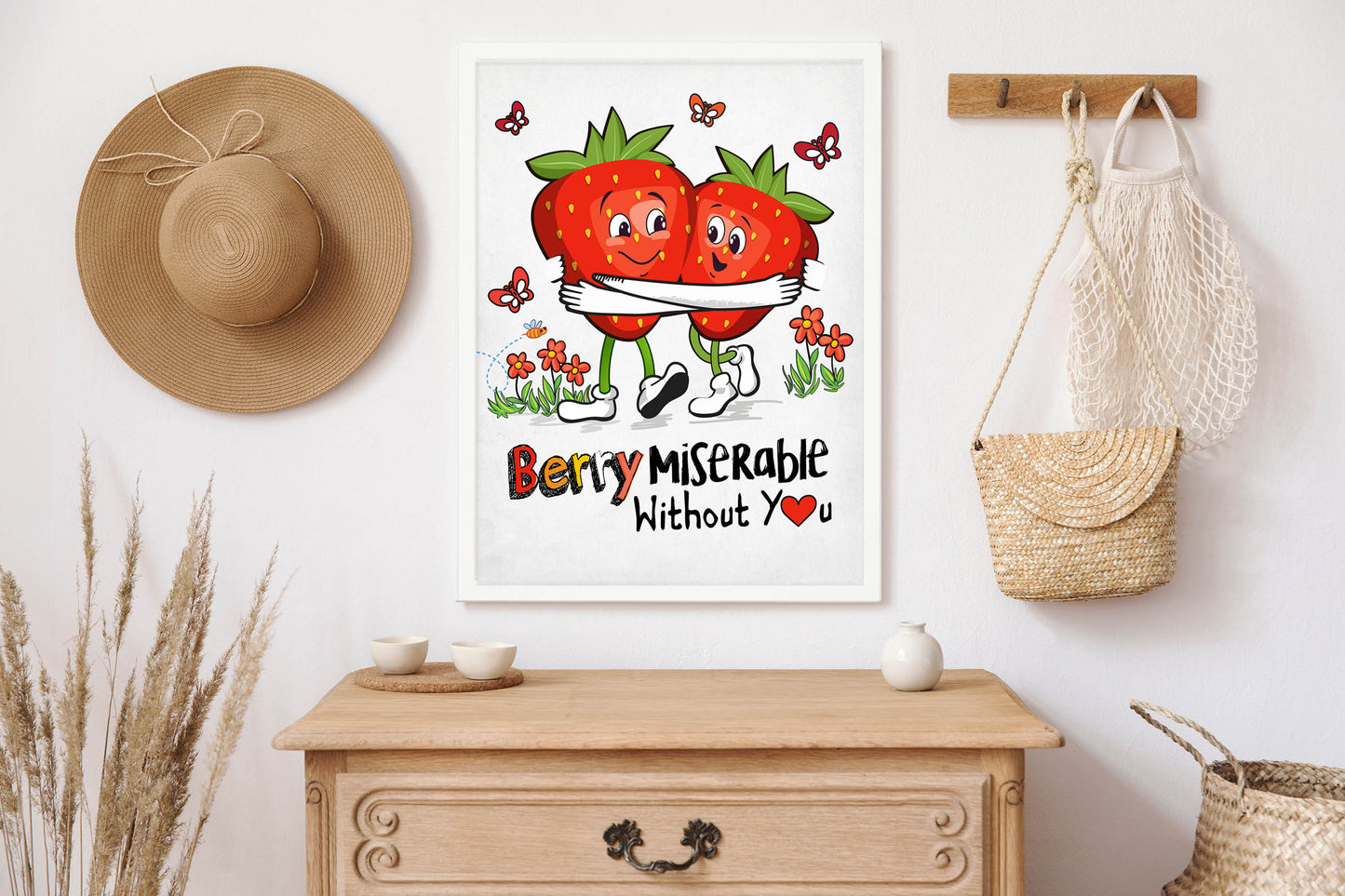 Berry Miserable Without You- Poster Print