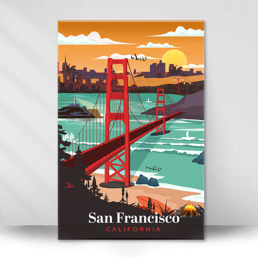 San Francisco Poster | Travel Poster