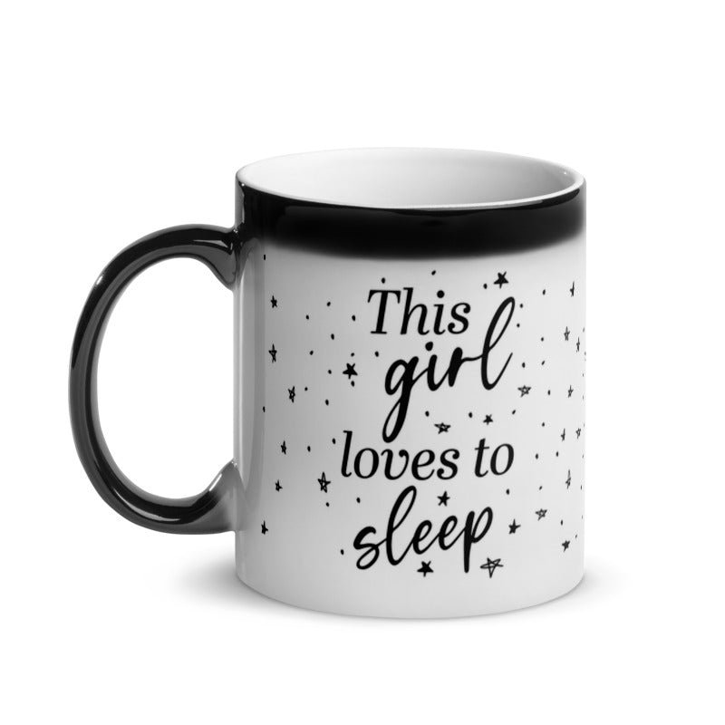 This Girl Loves To Sleep Mug