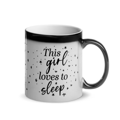 This Girl Loves To Sleep Mug